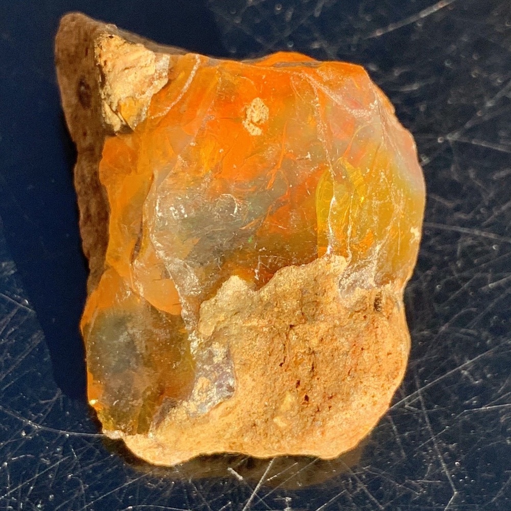 Crystal Opal 51.25Ct Natural Ethiopian Water Crystal Opal Specimen - Picture 10 of 17